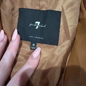 Brown Leather Jacket NEVER WORN